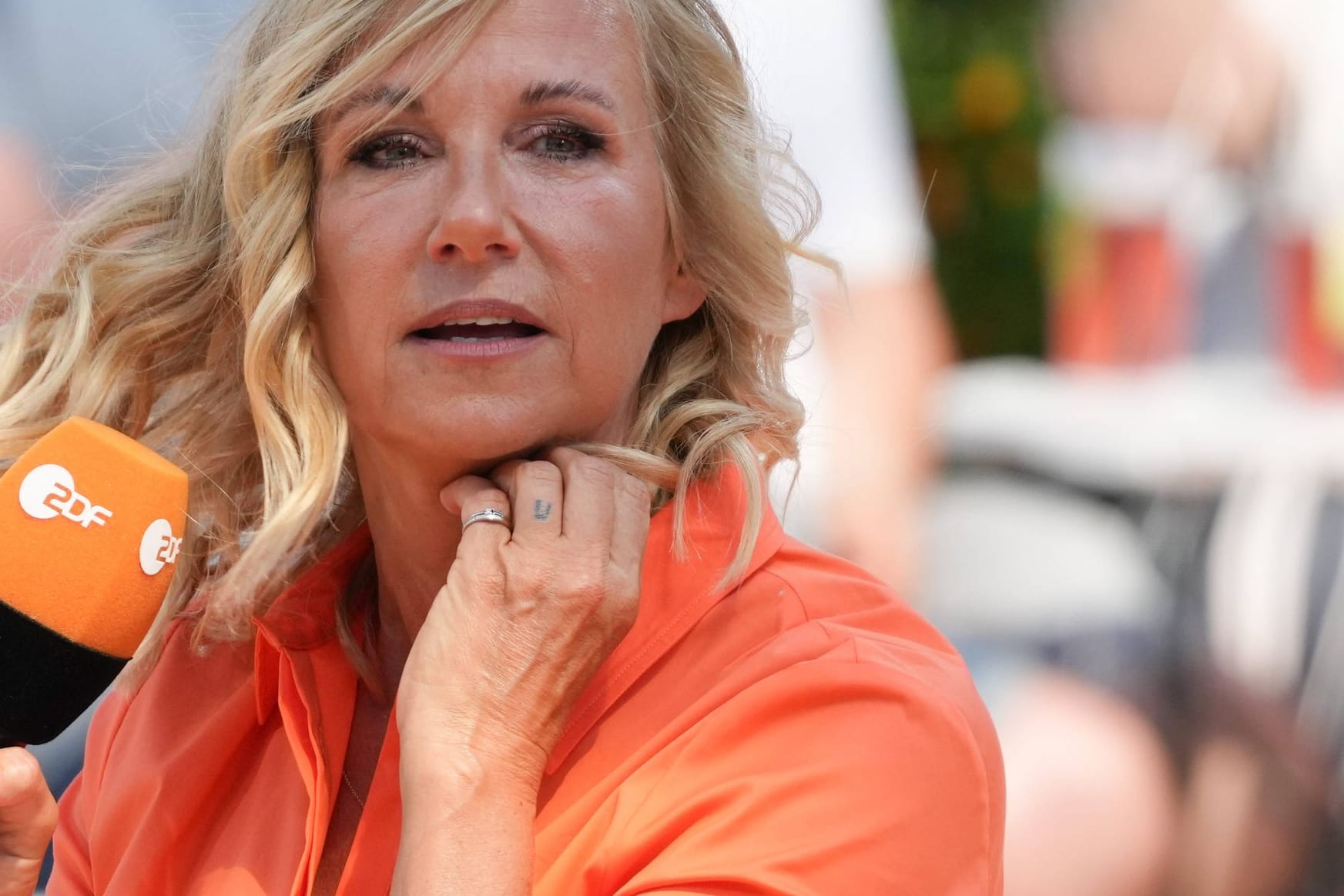 Andrea Kiewel: 2000 gab die Moderatorin ihr Debüt im "ZDF-Fernsehgarten".