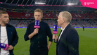 Bundestrainer Julian Nagelsmann am MagentaTV-Mikro nach dem Schottland-Spiel