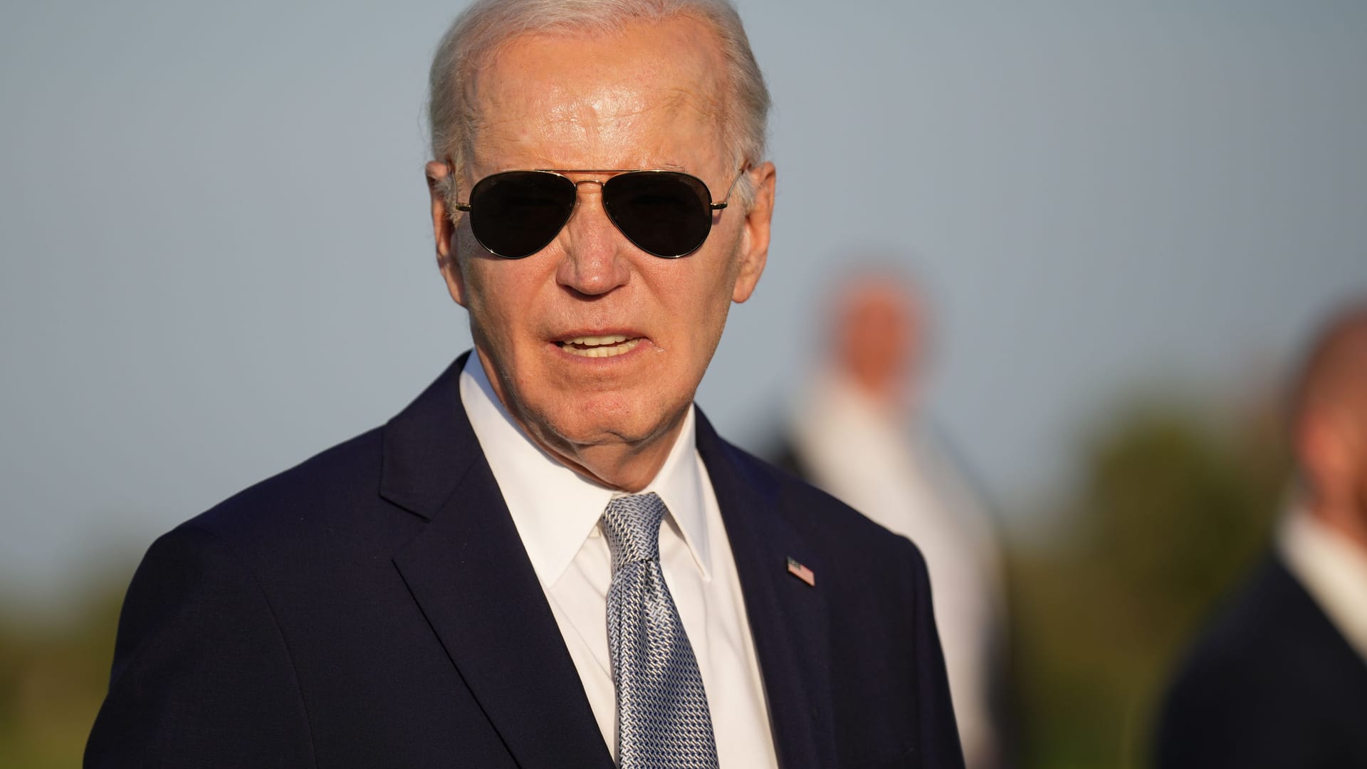 Joe Biden bereitet sich in Camp David auf das erste TV-Duell vor.