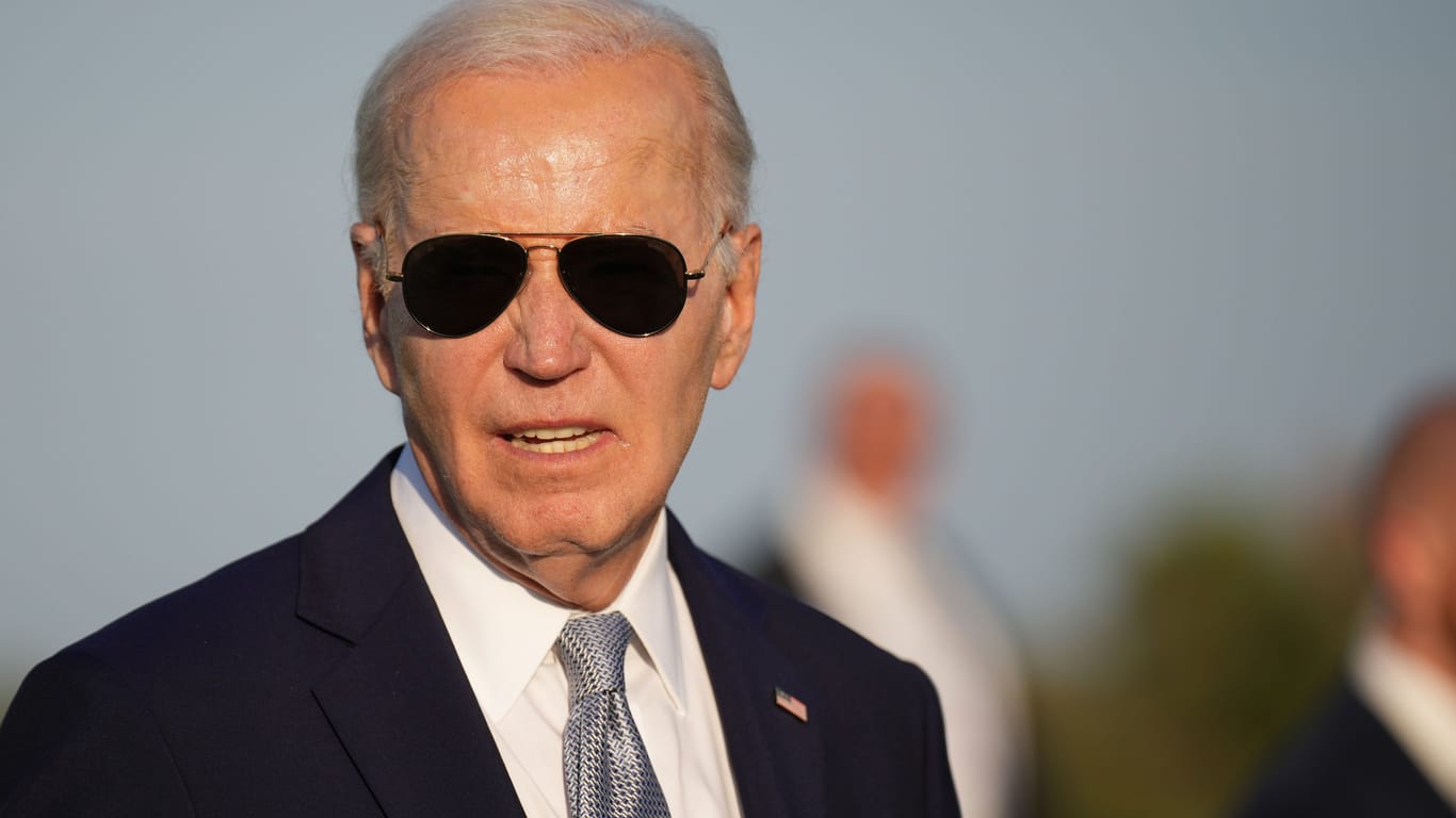 Joe Biden bereitet sich in Camp David auf das erste TV-Duell vor.