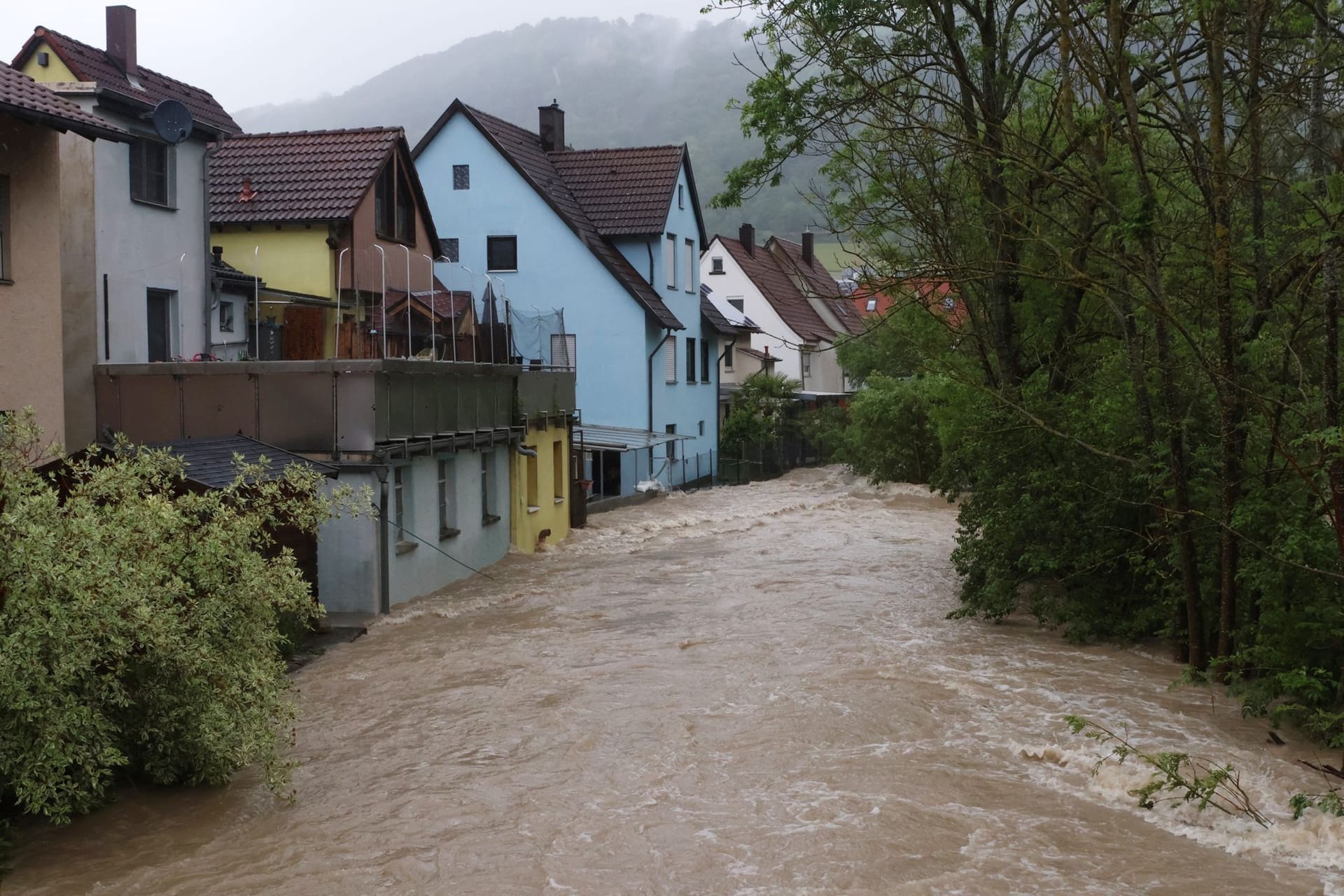 Hochwasser in Baden-Württemberg