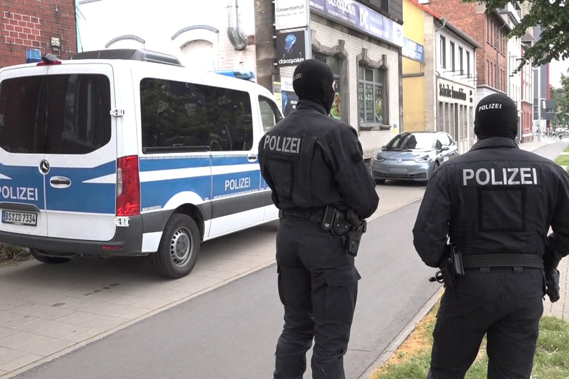 Razzia in Braunschweig