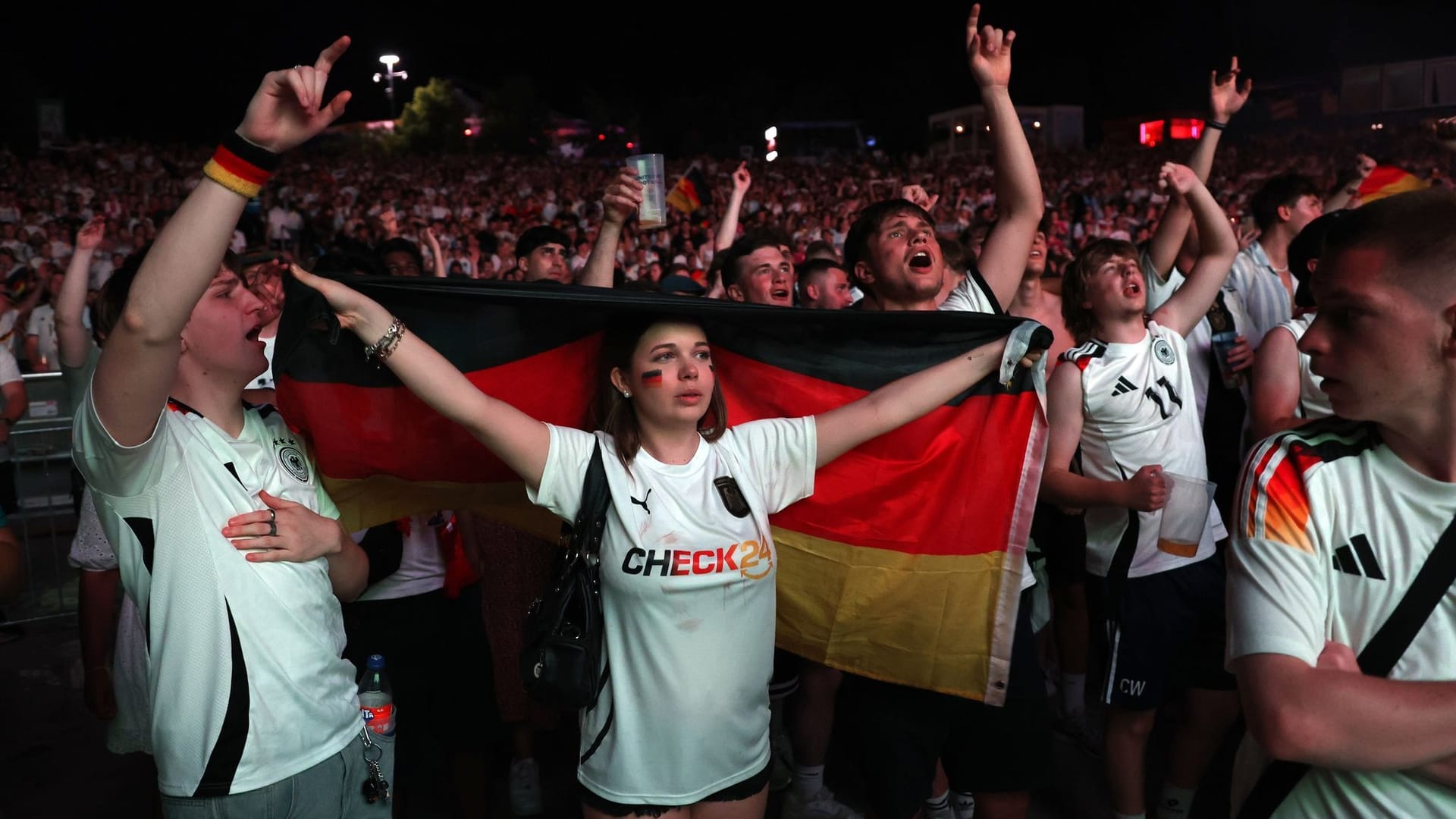 Euro 2024: Deutschland - Dänemark - München Fanzone