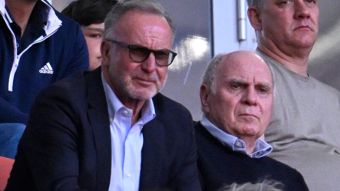 Karl-Heinz Rummenigge (l.) und Uli Hoeneß: Der ehemalige Vorstandsboss hat sich nun geäußert.