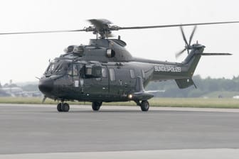 Hubschrauber "Super Puma": Bis zu 44 neue Hubschrauber dieses Typs bekommt die Bundespolizei.