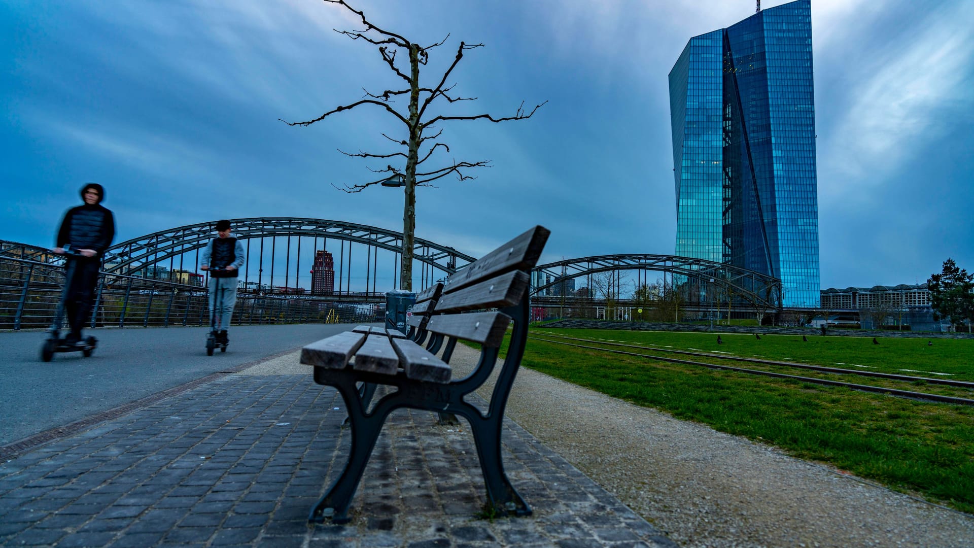 Parkbank am Mainufer (Archivfoto): In Frankfurt kam es am Montag zu einer brutalen Attacke. Parkbank am Mainufer (Archivfoto): In Frankfurt kam es am Montag zu einer brutalen Attacke.