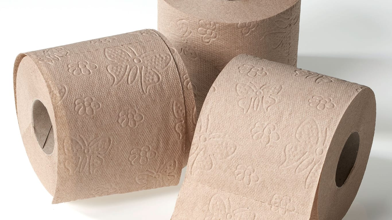 Toilettenpapier: Die Farbe des Produkts hat sich im Laufe der Zeit verändert.