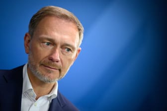 Bundesfinanzminister Christian Lindner (Archivbild): Er verteidigt die Schuldenbremse.