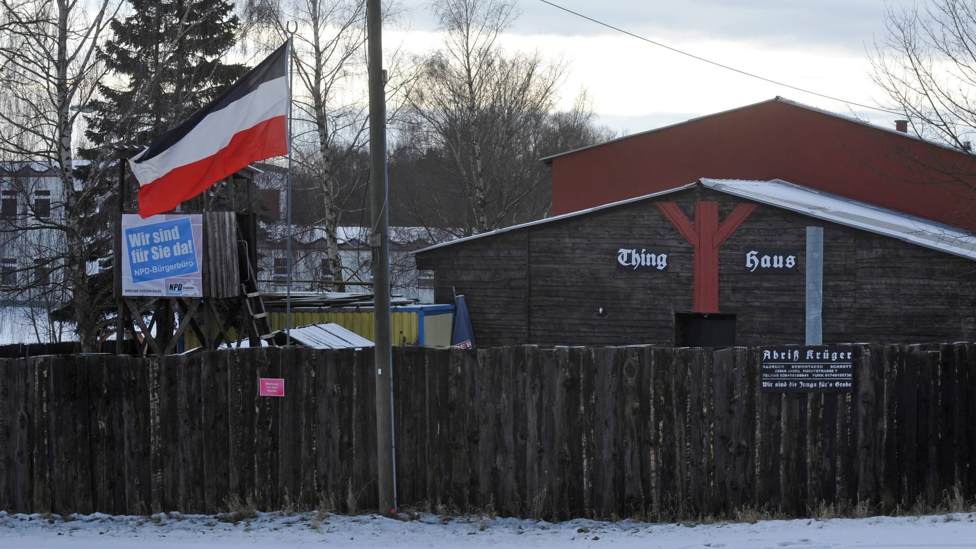 Das "Thinghaus" in Grevesmühlen (Archivbild): Hier vernetzte sich jahrelang die rechtsextreme Szene in Nordwestmecklenburg.