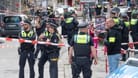 Polizisten in Hamburg: Auf Sankt Pauli kam es zu einem Einsatz.