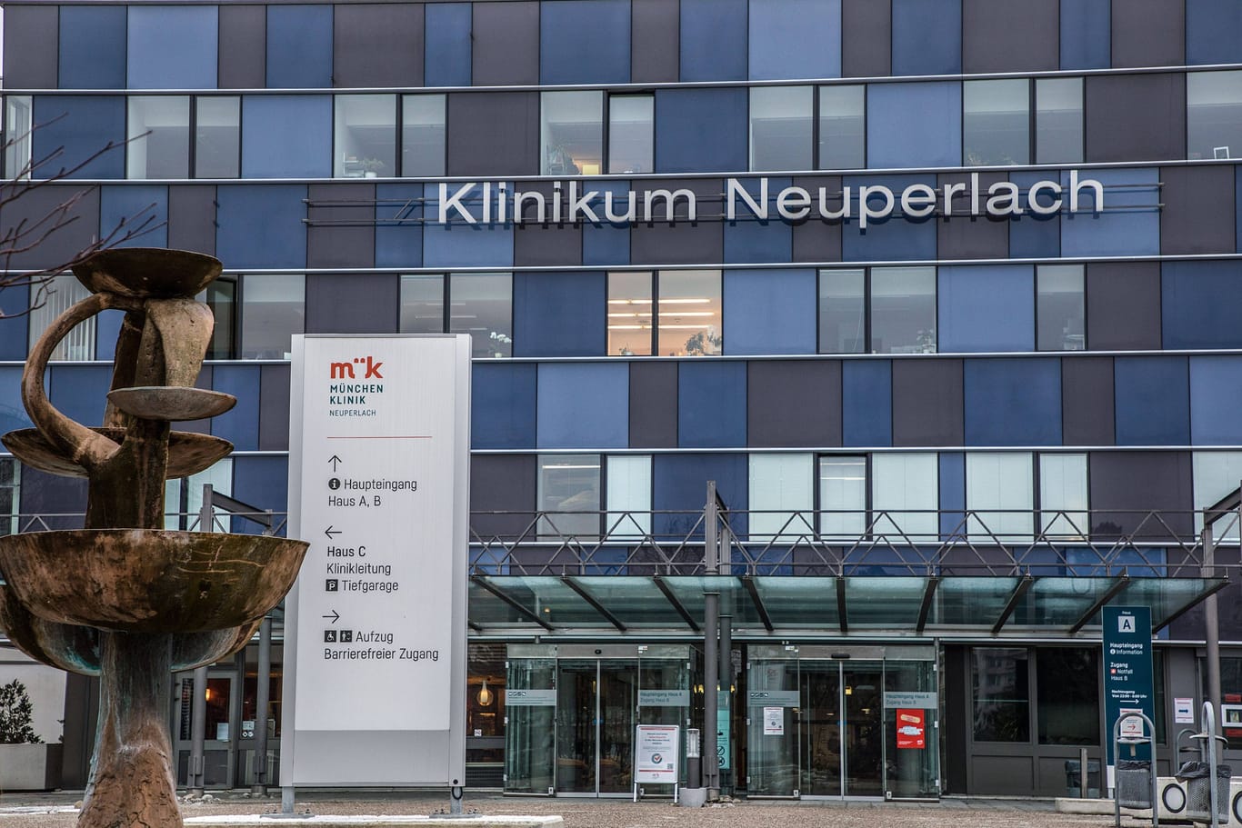 Das Klinikum in Neuperlach (Archivbild): Dem Krankenhaus könnte in den kommenden Jahren die Schließung drohen.