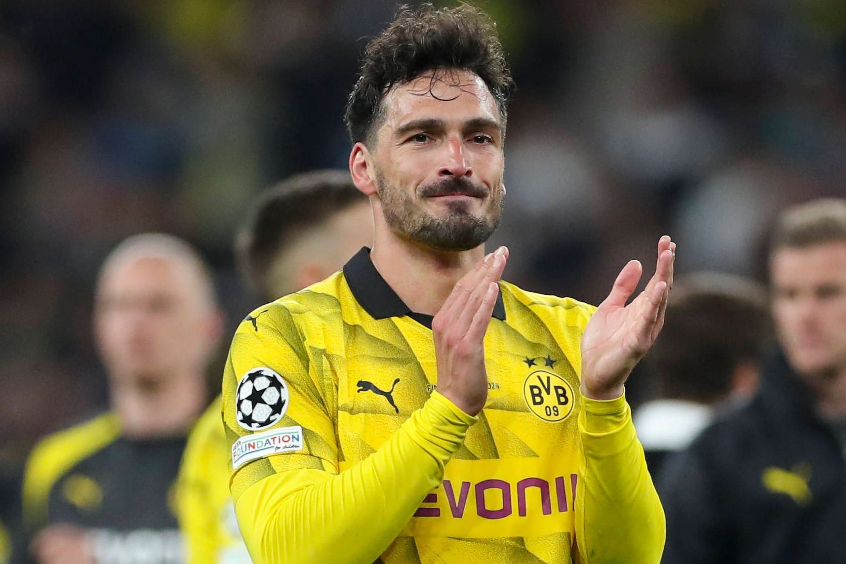 Enttäuscht: Mats Hummels nach dem Champions-League-Finale gegen Real Madrid.