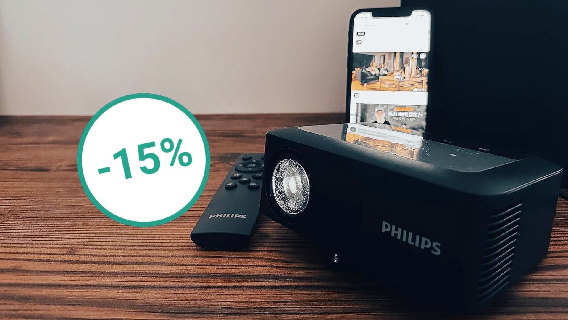 Aldi-Schnäppchen: Der Discounter hat einen Mini-Beamer von Philips zum Sparpreis unter 100 Euro im Angebot.