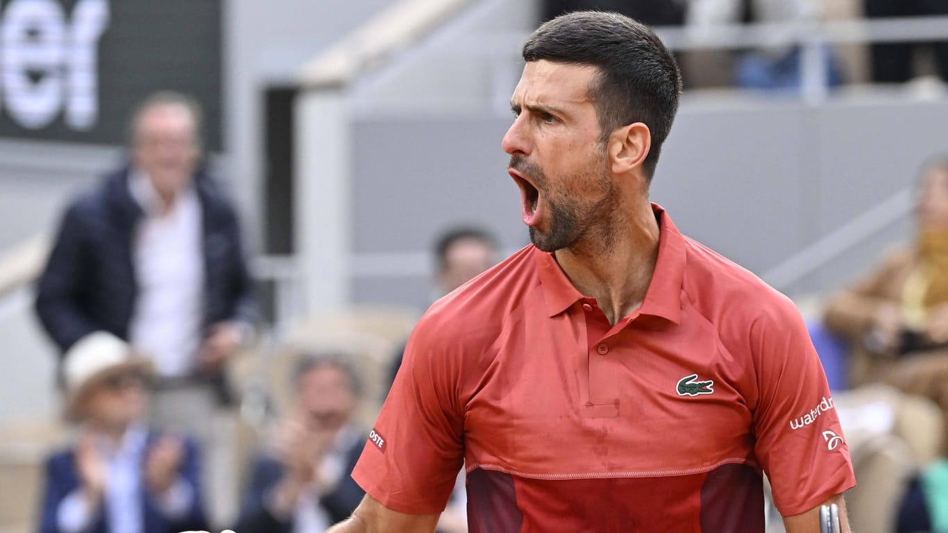 Novak Djokovic: Er ist eine Runde weiter.