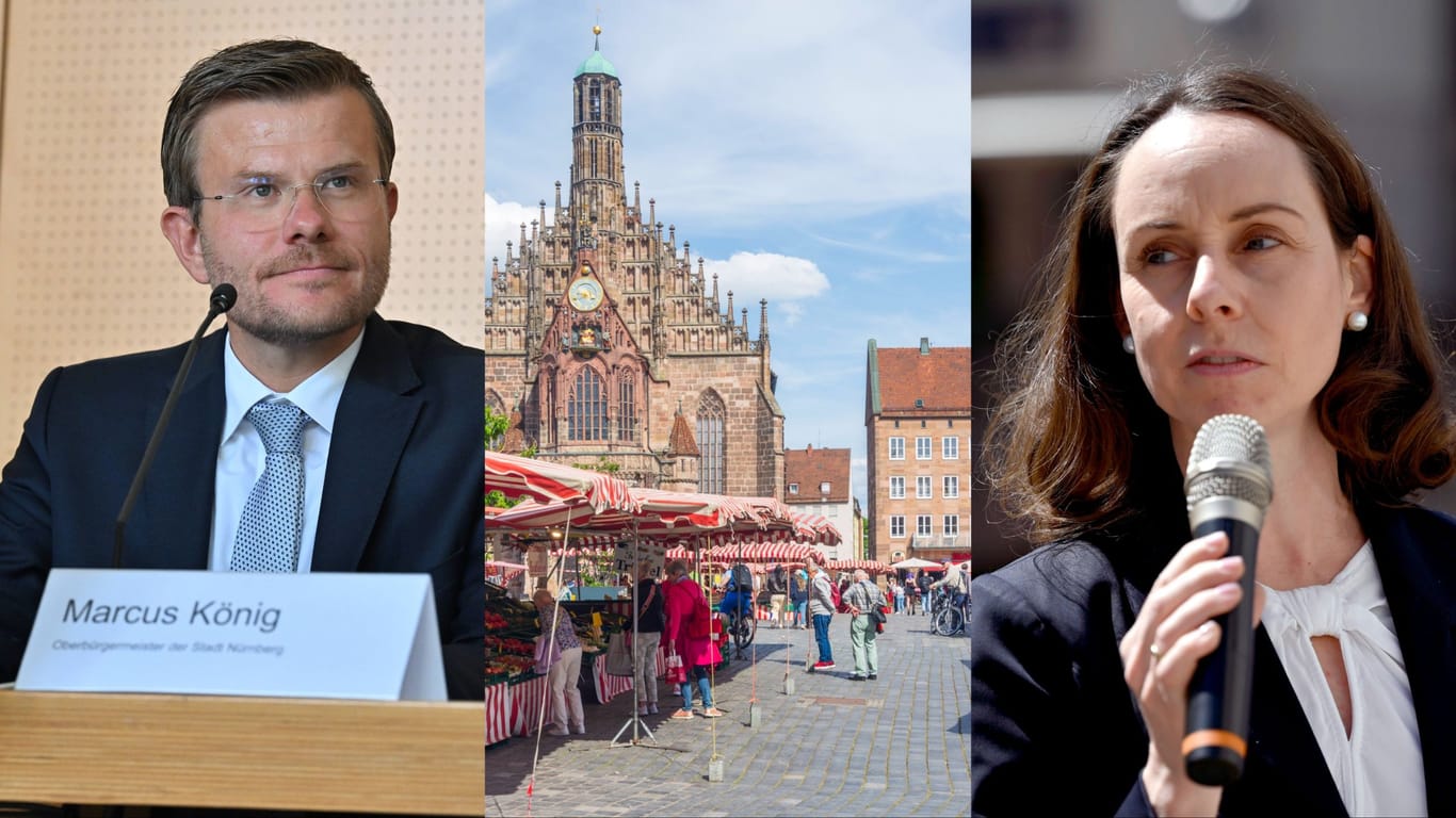 Die Händler vom Nürnberger Hauptmarkt fürchten um ihre Existenz wegen den Plänen von Wirtschaftsreferentin Andrea Heilmaier (CSU): In ihrer Verzweiflung wenden sie sich an Oberbürgermeister Marcus König (CSU).