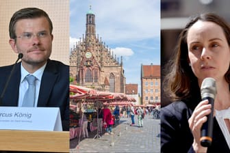 Die Händler vom Nürnberger Hauptmarkt fürchten um ihre Existenz wegen den Plänen von Wirtschaftsreferentin Andrea Heilmaier (CSU): In ihrer Verzweiflung wenden sie sich an Oberbürgermeister Marcus König (CSU).