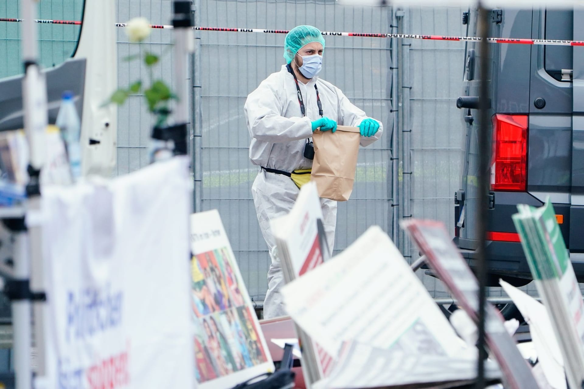 Messerangriff auf Mannheimer Marktplatz