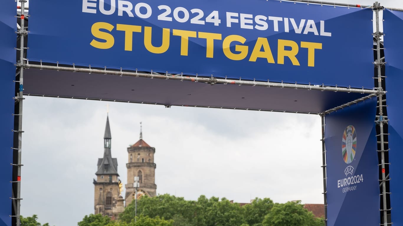 Euro 2024 - Public-Viewing Stuttgart