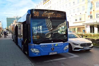 Betroffen von der Umleitung: Die CityRing-Linie 58.