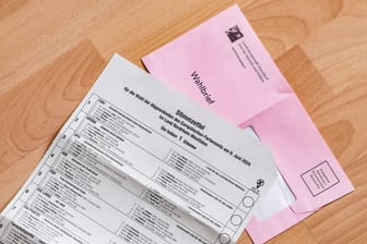 Wahlzettel für die Europawahl in Düsseldorf (Symbolfoto): In der Nacht wurde das vorläufige Ergebnis bekannt.