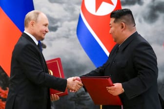 Putin in Nordkorea