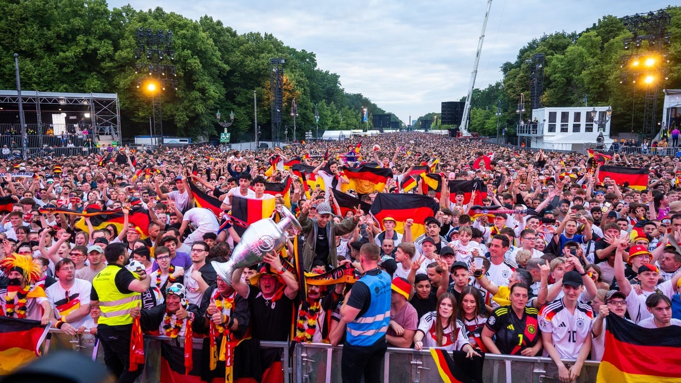 Deutschland-Fans in Berlin