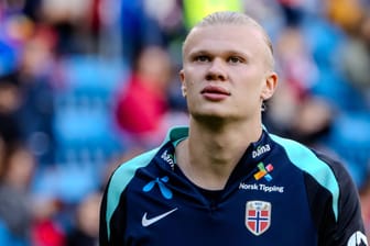 Erling Haaland: Der Stürmer verpasste mit Norwegen die Qualifikation.