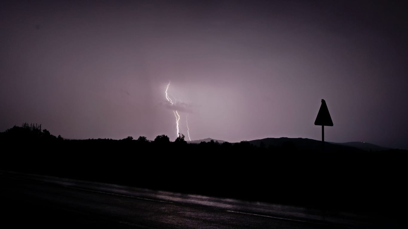 Schwere Gewitter im Harz