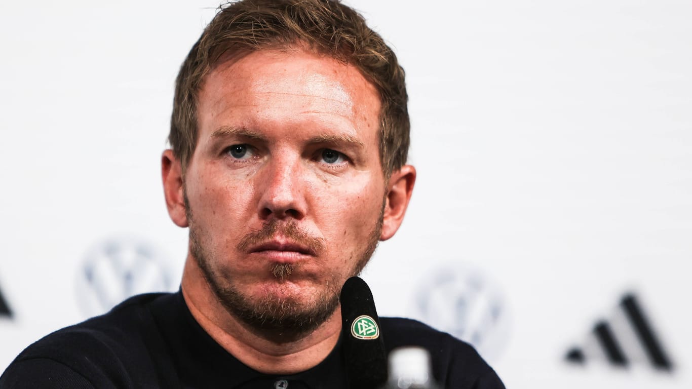 Julian Nagelsmann: Der Bundestrainer startet am Freitag mit Deutschland in die EM.