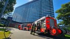 Hamburg Othmarschen - Mehrere Feuer im AK Altona - Feuerwehr im Großeinsatz