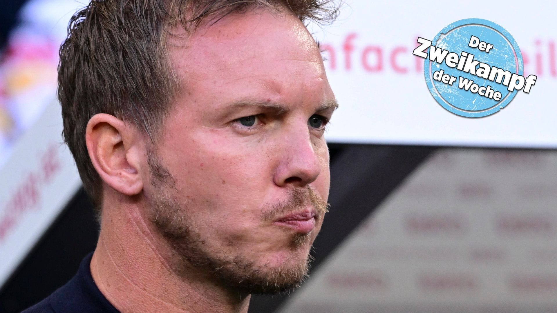 Zufrieden sieht anders aus: Julian Nagelsmann beim letzten Testspiel vor dem EM-Start gegen Griechenland.