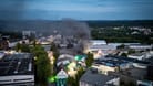 Brand in Essen-Berghausen am Mittwochabend: Verletzt wurde niemand.