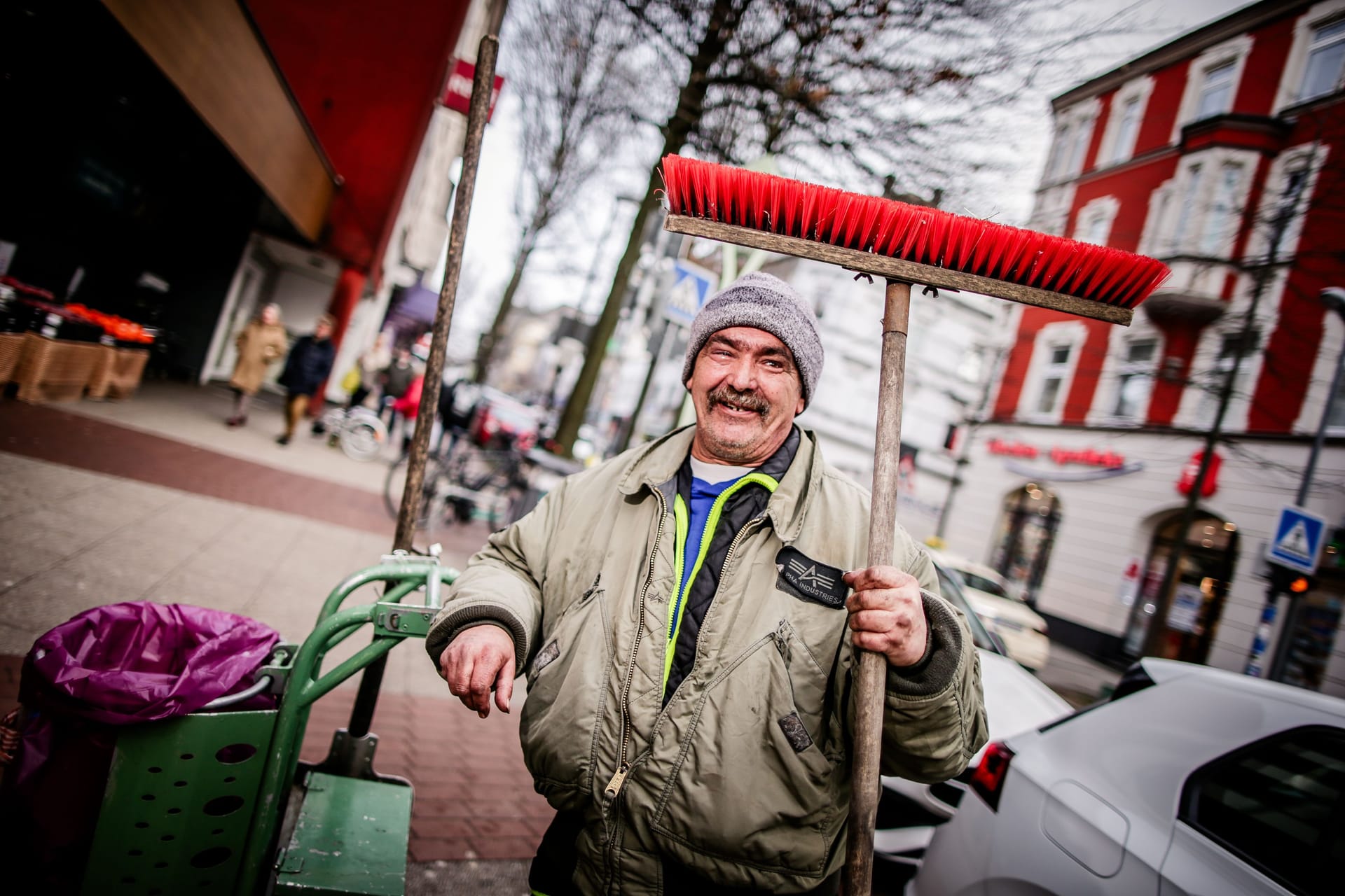 Ronny Müller Anfang Januar (Archivfoto): In Rüttenscheid ist die Anteilnahme groß.