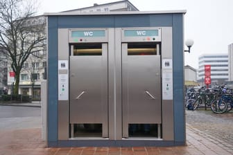 Öffentliche Toilette in Hamburg