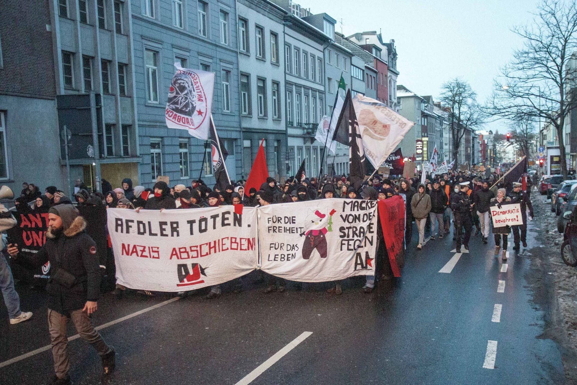 Demonstrationszug