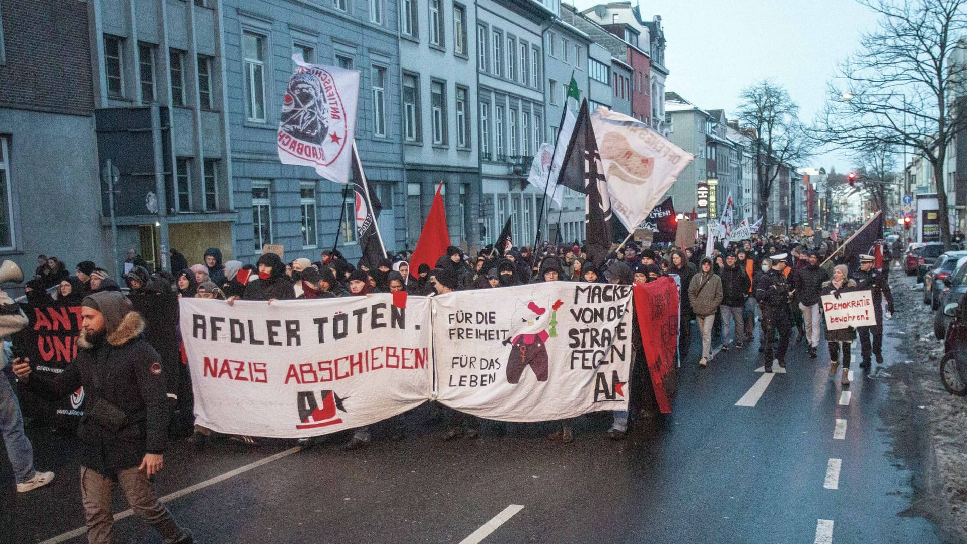 Demonstrationszug