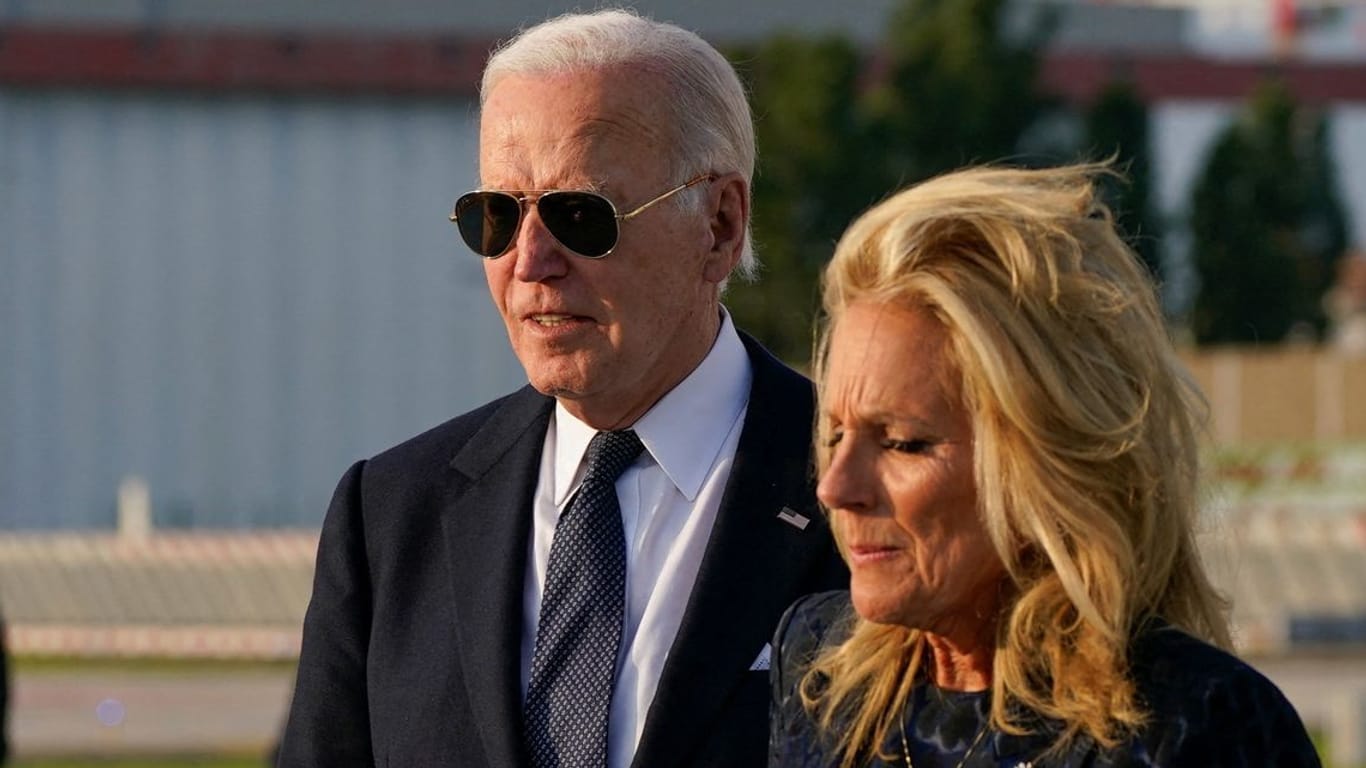 Joe und Jill Biden: Die First Lady will Hunter Biden beistehen.