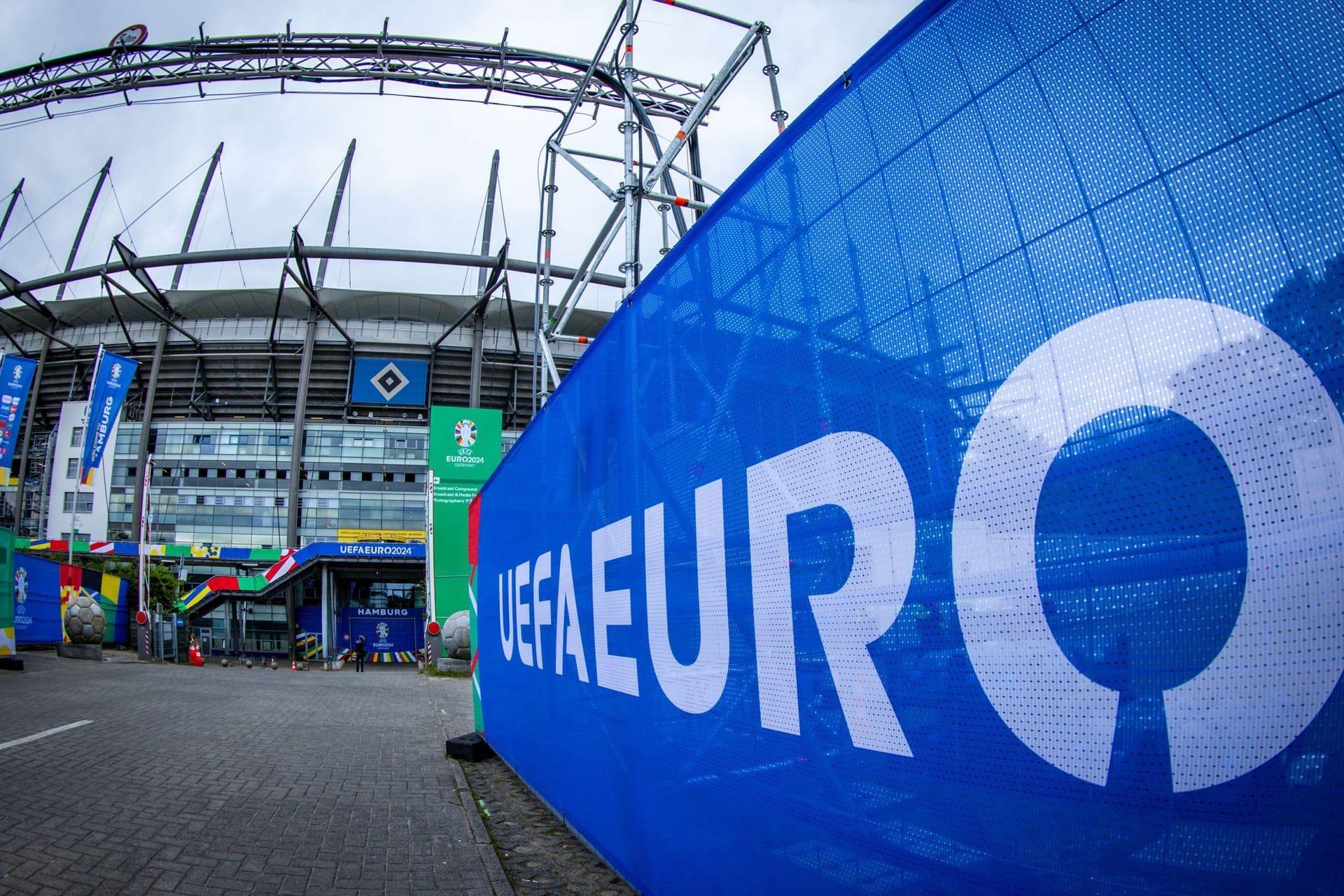 Fußball: EM, "Stadium Open Media Days"