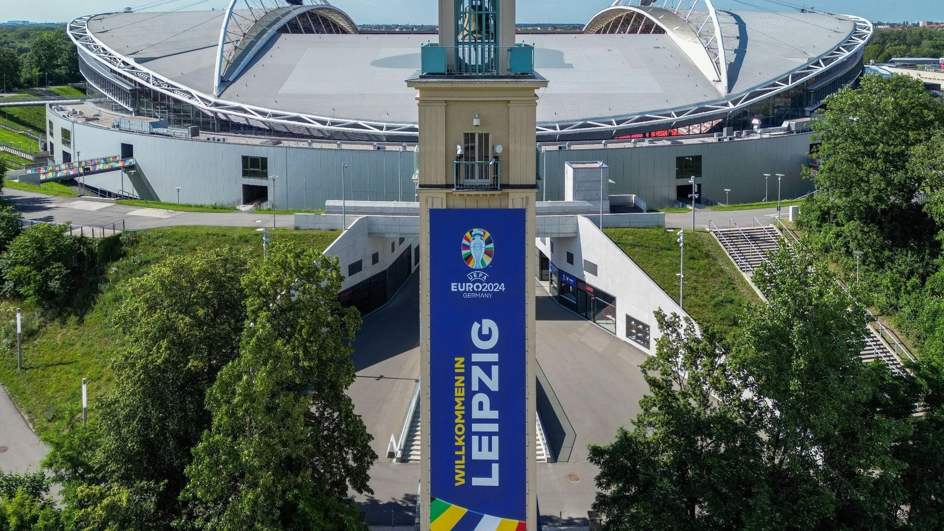 EM-Stadion in Leipzig