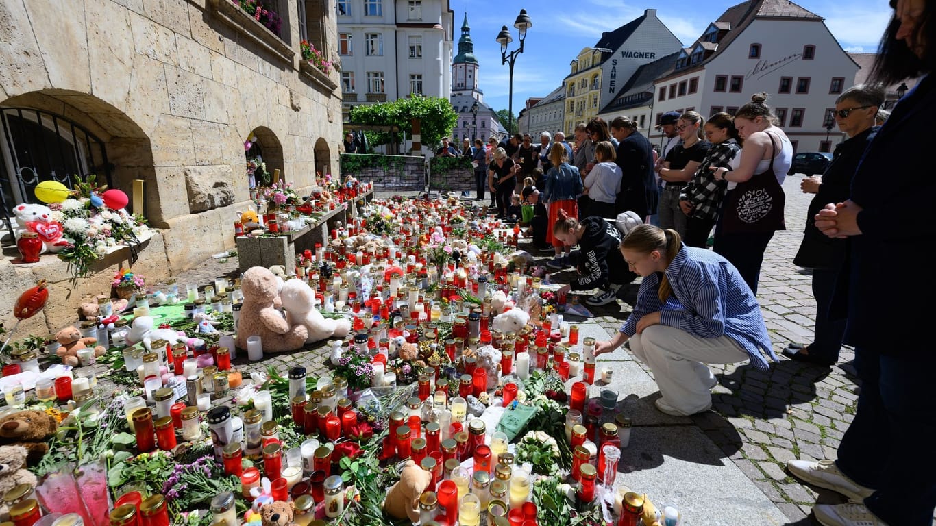 Trauer um Valeriia in Döbeln