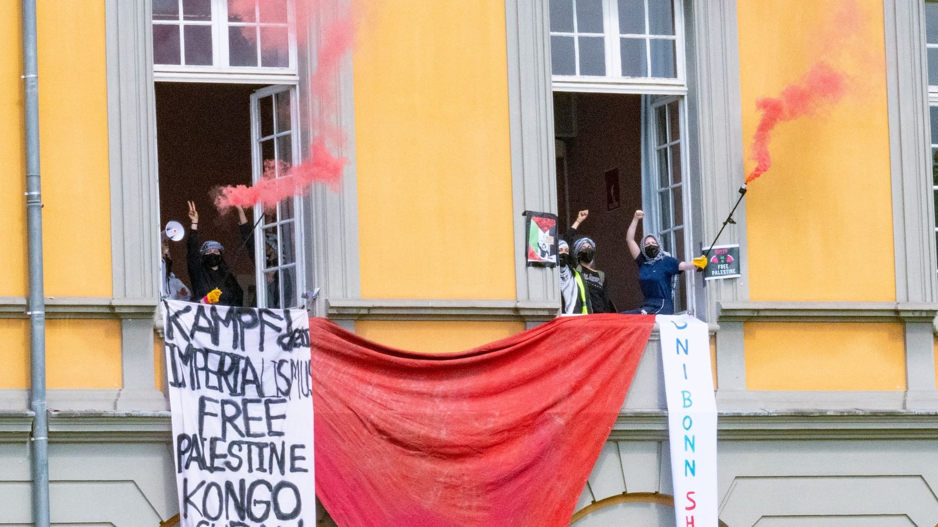 Pro-Palästinensische Demonstranten Pro-Palästinensische Demonstranten