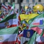 Tausende Exil-Iraner demonstrieren in Berlin