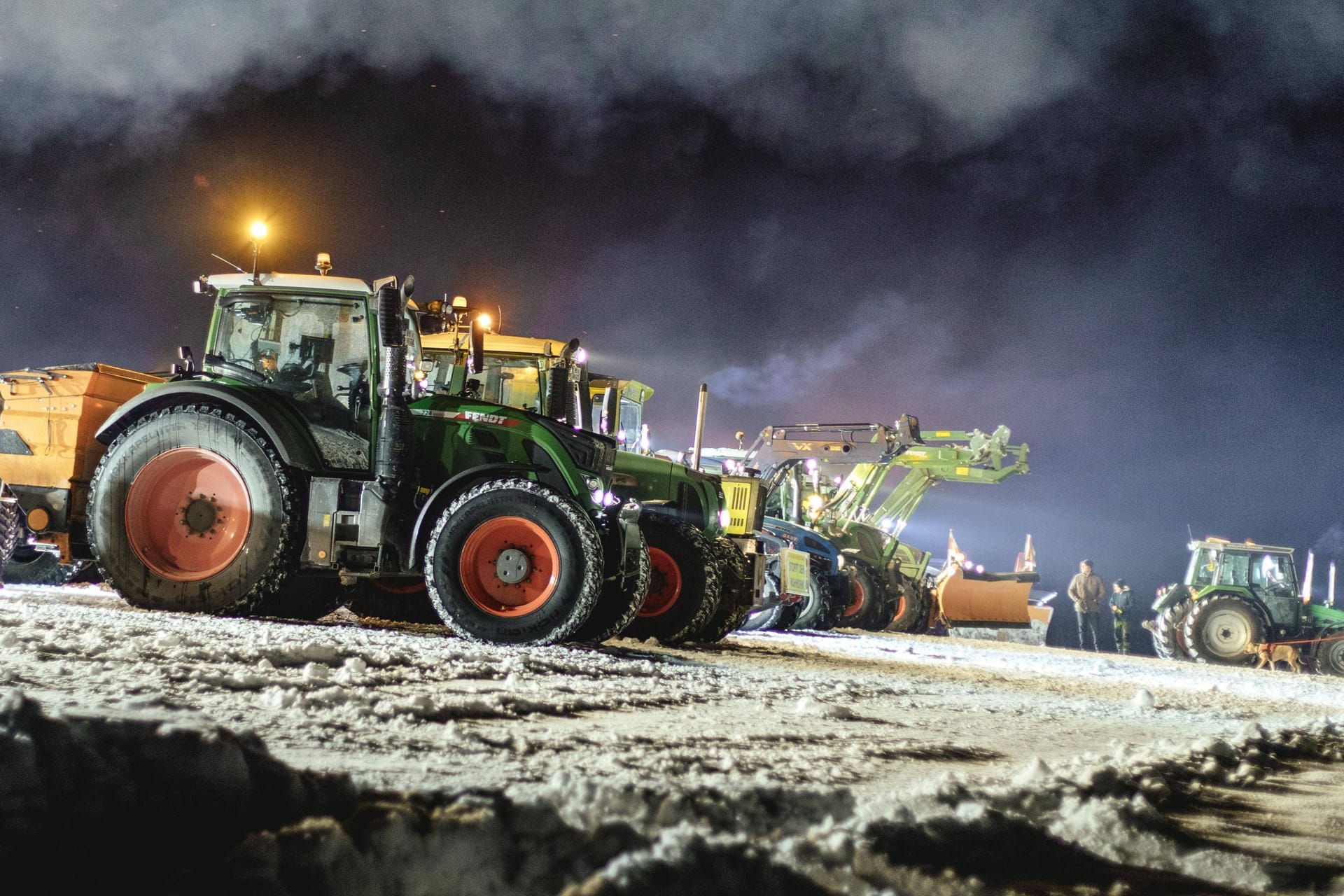 Bauernprotest in Österreich (Archivbild): Die Landwirte fürchten um ihre Existenz, sagt Florian Klenk.