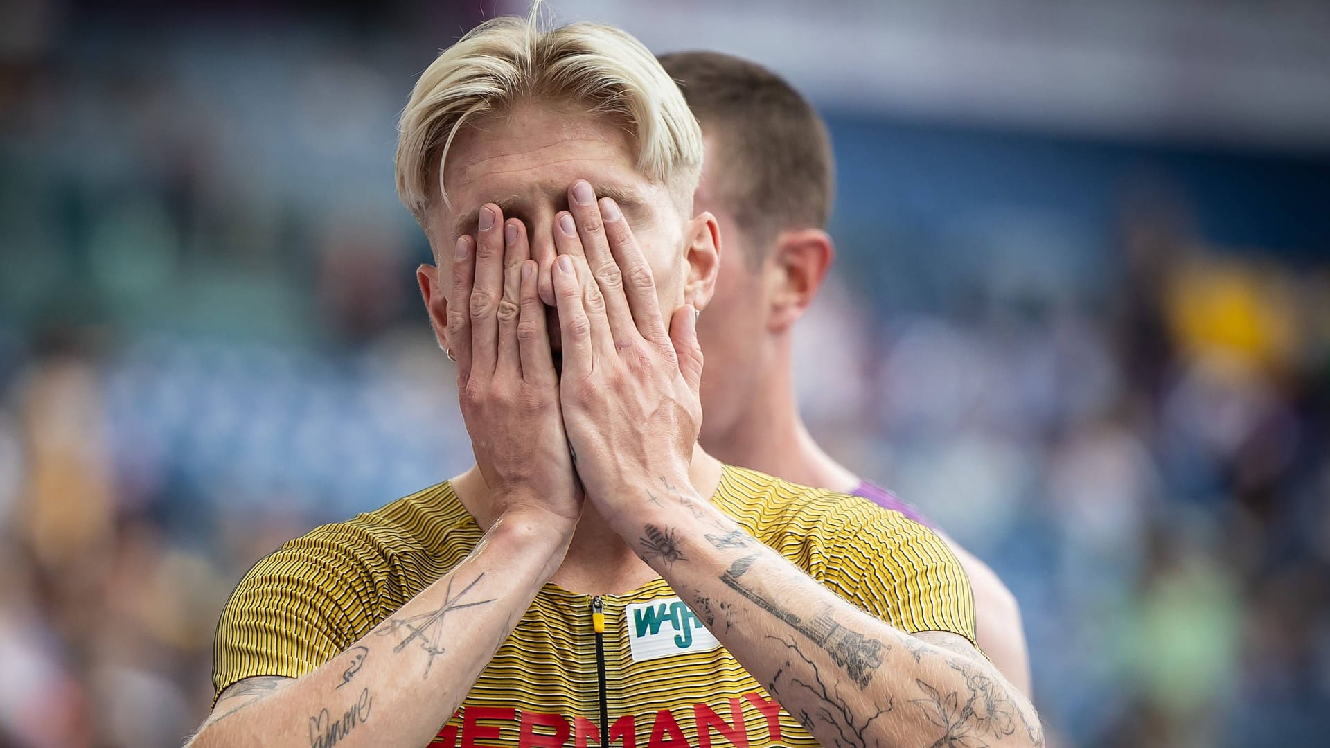 Robert Farken war nach dem Rennen niedergeschlagen.