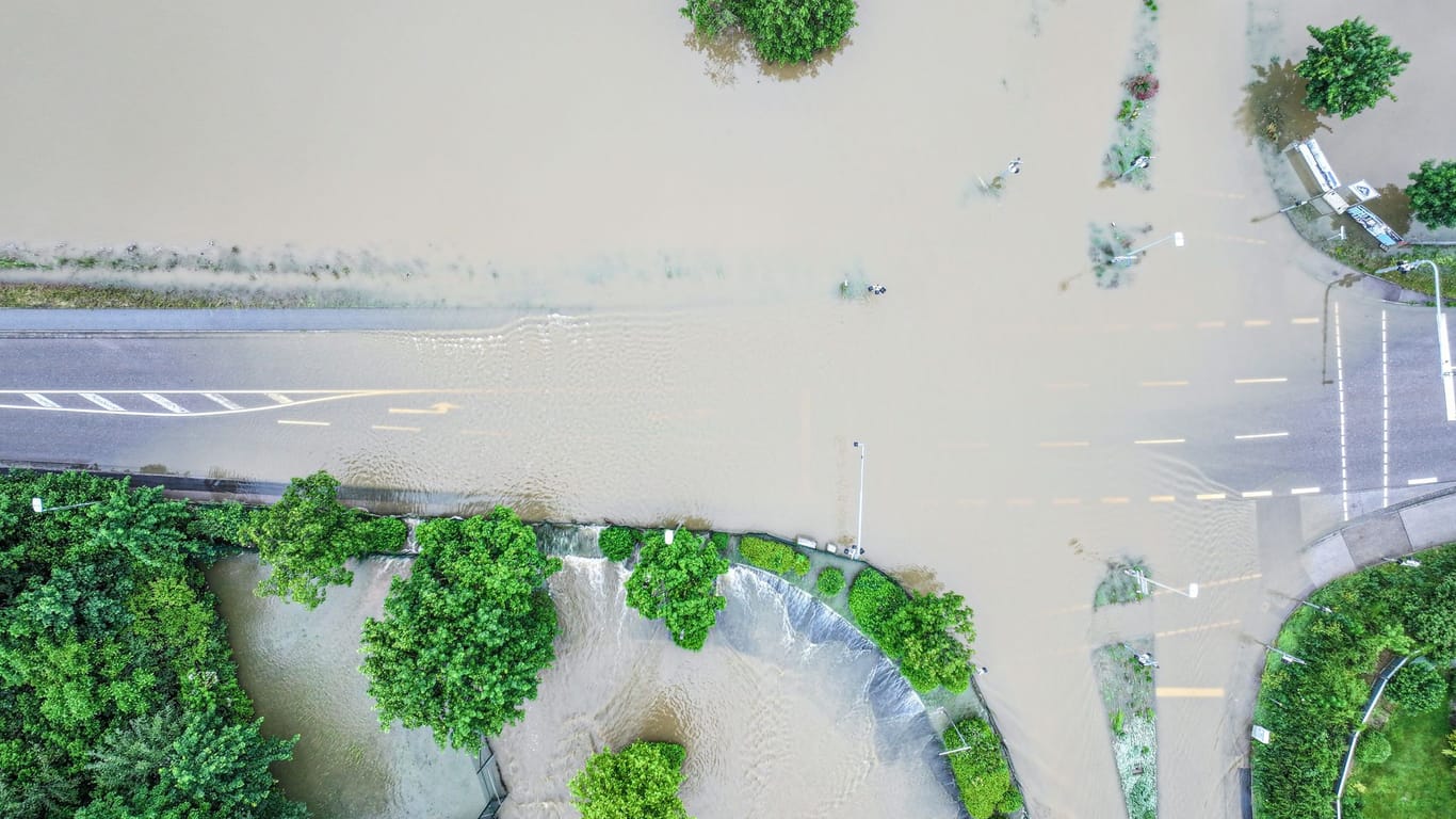 Hochwasser in Pfaffenhofen An Der Ilm