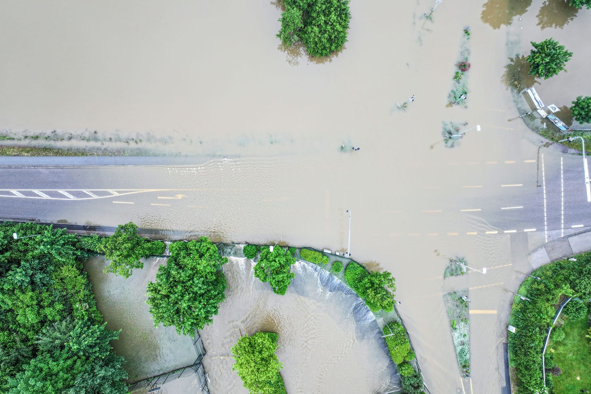 Hochwasser in Pfaffenhofen An Der Ilm