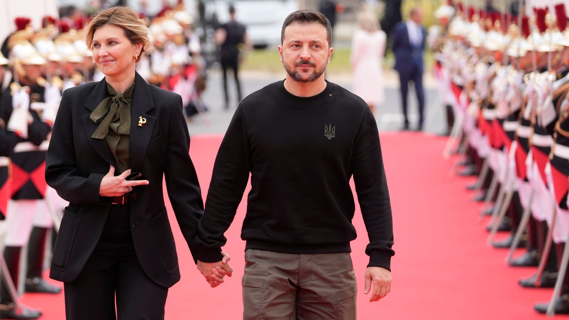 Wolodymyr Selenskyj und Olena Selenska