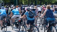 Berlin: Radfahrer blockieren Autobahnen bei ADFC-Sternfahrt am Sonntag