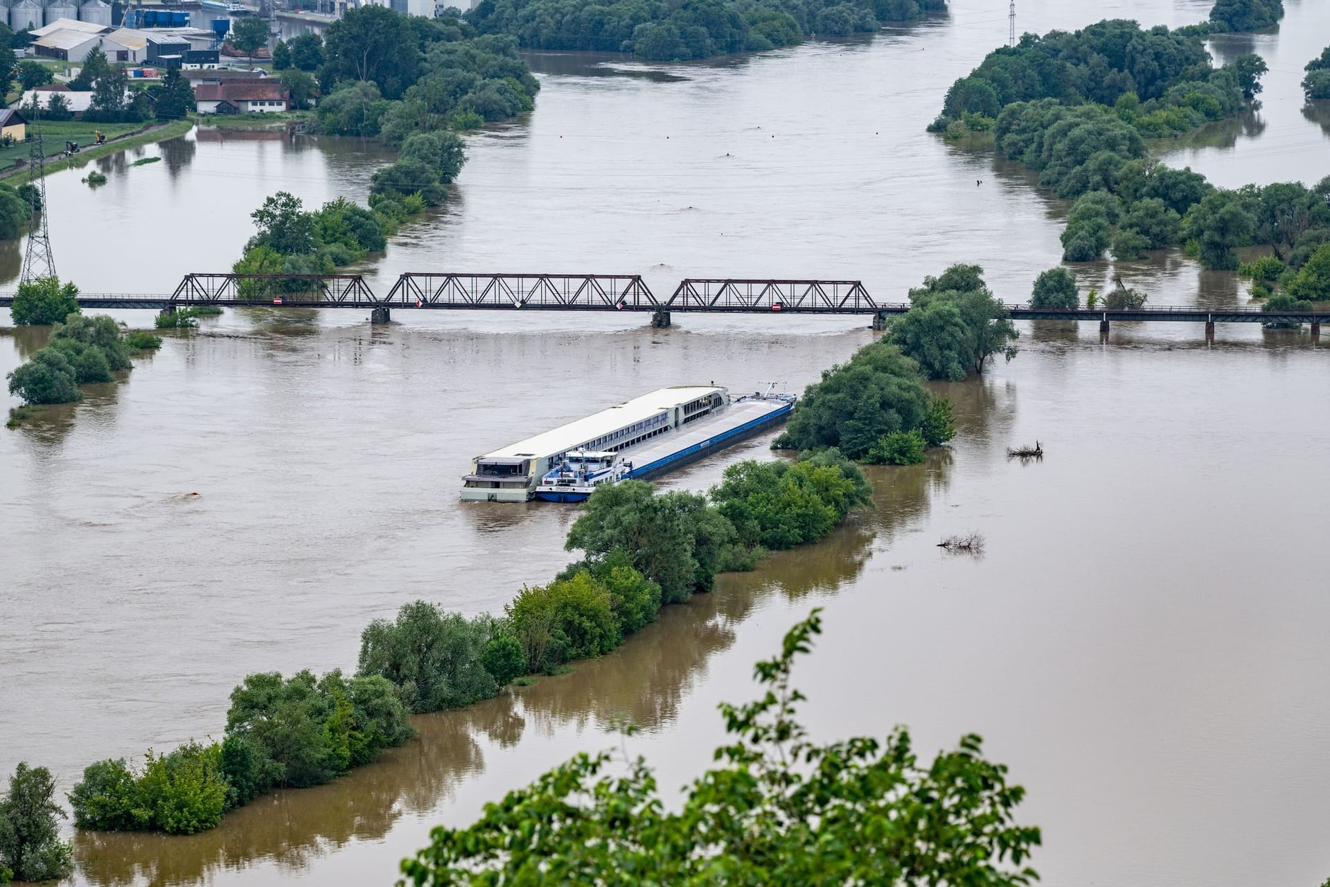 Hochwasser in Bayern - Bogen