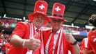Eidgenossen im Kölner Stadion (Archivfoto): Trotz der Auftaktniederlage gegen Ungarn freuen sich die Schweizer über eine Aktion der KVB.
